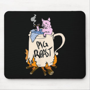 Alfombrilla De Ratón Gracioso Duelo De Cerdo Rasal Bbq Fiesta Grill Mas