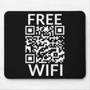 Alfombrilla De Ratón Gracioso Escándalo Wifi gratis Trump Baile Prank Q