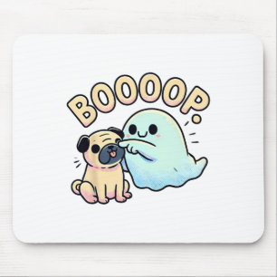 Alfombrilla De Ratón Gracioso fantasma de Halloween Boop tonterías de p