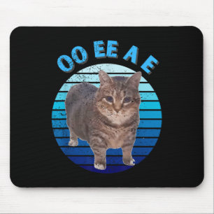 Alfombrilla De Ratón Gracioso Gato Oi Oi Uiaa En El Oiia
