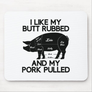 Alfombrilla De Ratón Gracioso Grill Bbq Rub Byrbecue Lover Regalos S