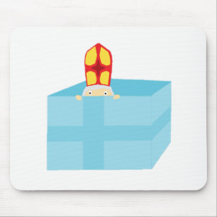 Alfombrilla De Ratón Gracioso gusto San Nicolás Holandés Sinterklaas Ar