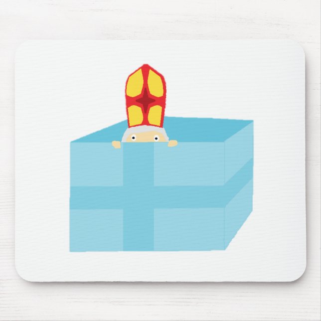 Alfombrilla De Ratón Gracioso gusto San Nicolás Holandés Sinterklaas Ar (Frente)