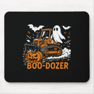 Alfombrilla De Ratón Gracioso Halloween Boo-dozer Ghost Trucos disfraz