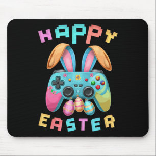 Alfombrilla De Ratón Gracioso Happy Easter Bunny Gaming Controller B
