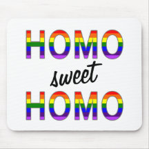 Gracioso Homo Gay Sweet Homo