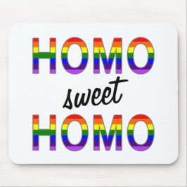 Alfombrilla De Ratón Gracioso Homo Gay Sweet Homo