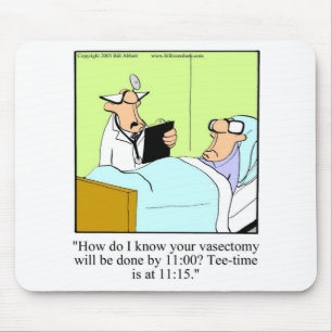 Alfombrilla De Ratón Gracioso Humor Golf Mousepad Gift