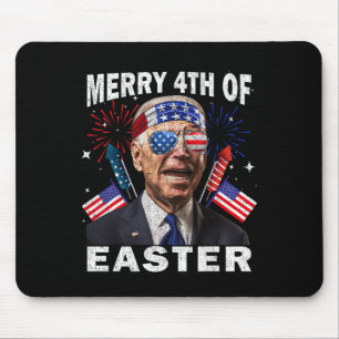 Alfombrilla De Ratón Gracioso Joe Biden 4 De Julio Camisas 4 De Julio D