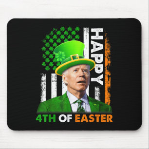 Alfombrilla De Ratón Gracioso Joe Biden St Patricks Day Feliz 4 De Juli