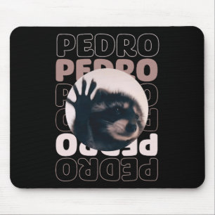 Alfombrilla De Ratón Gracioso Pedro Viral Dancing Raccoon Meme Pedro