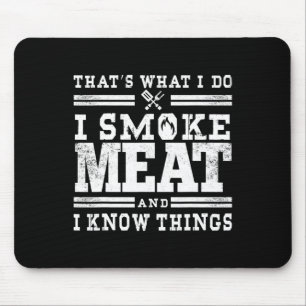 Alfombrilla De Ratón Gracioso Pitmaster I Smoat Bbq Smoker Grill Gift