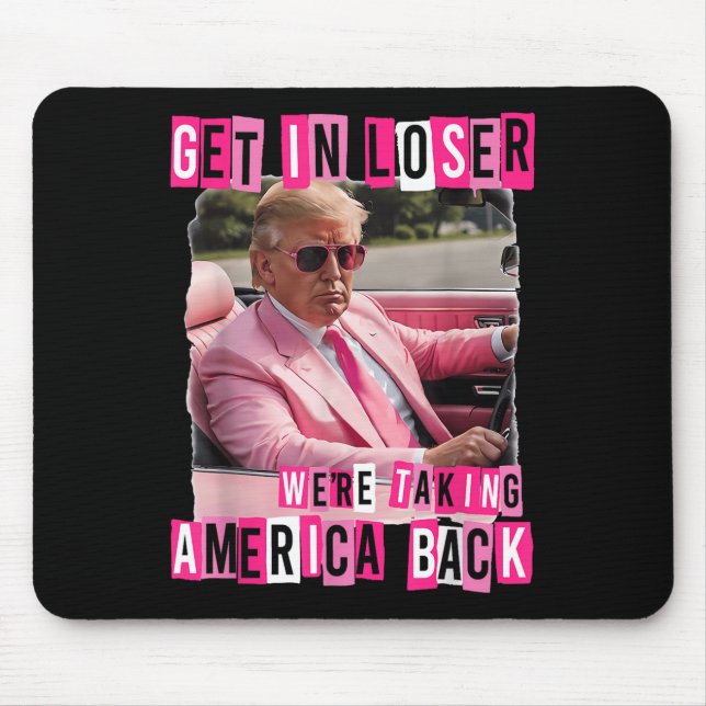 Alfombrilla De Ratón Gracioso, ponte perdedor. Estamos recuperando a Es (Frente)