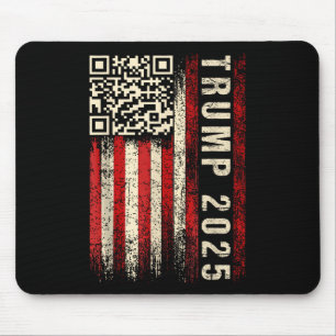 Alfombrilla De Ratón Gracioso Qr Donald Trump bailando con el vídeo de 