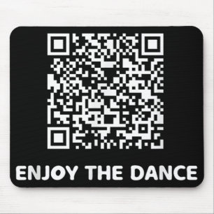 Alfombrilla De Ratón Gracioso Qr Trump Bailando código interactivo