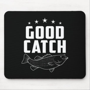 Alfombrilla De Ratón Gracioso regalo de pesca Buena captura