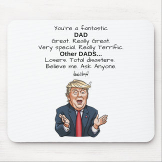 Alfombrilla De Ratón Gracioso regalo del Día del Padre Donald Trump alm