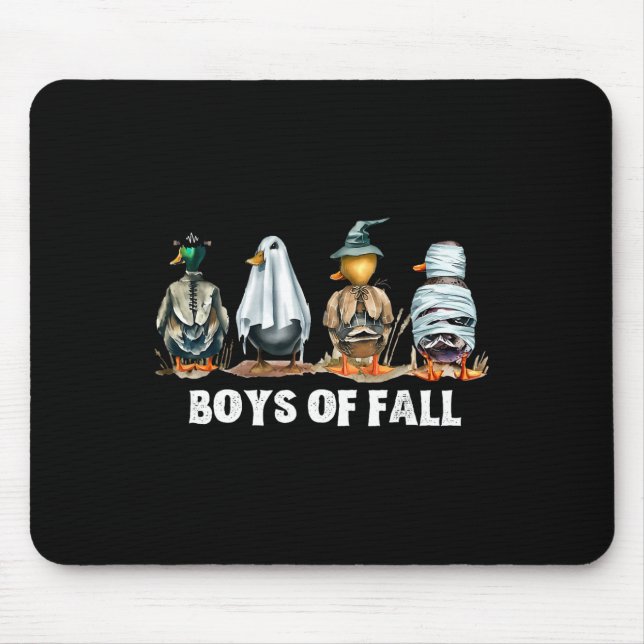 Alfombrilla De Ratón Graciosos Chicos De Caza De Patos Caídos Vestidos  (Frente)