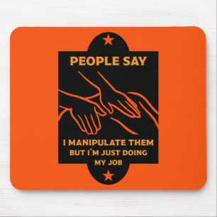 Alfombrilla De Ratón Graciosos Regalos Osteopath