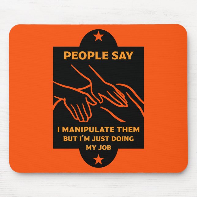 Alfombrilla De Ratón Graciosos Regalos Osteopath (Frente)