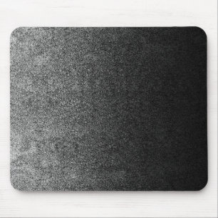 Alfombrilla De Ratón Gradiente Purpurina plateado y negro