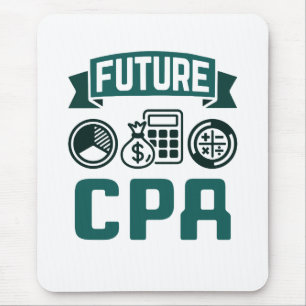 Alfombrilla De Ratón Graduación de contabilidad futura de la CPA