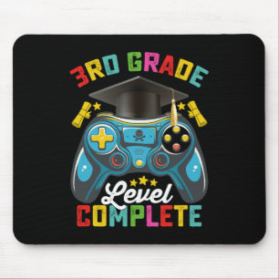 Alfombrilla De Ratón Graduación de nivel de 3er grado completa Juegos J