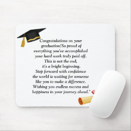Alfombrilla De Ratón Graduación - Diseño universal para todas las edade