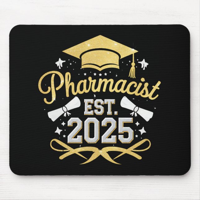 Alfombrilla De Ratón Graduación Farmacéutica Est 2025 (Frente)