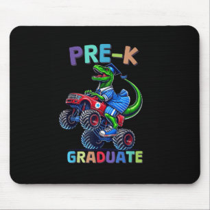 Alfombrilla De Ratón Graduación Pre-k Camión Monstruo Dinosaurio Niños 
