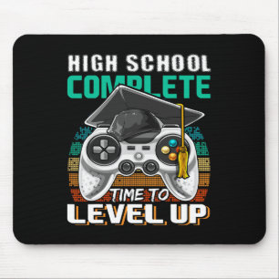 Alfombrilla De Ratón Graduación secundaria de videojuegos completos de 