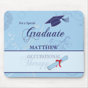 Alfombrilla De Ratón Graduación terápica ocupacional, regalo