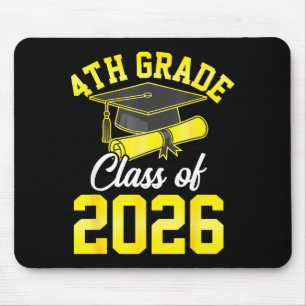 Alfombrilla De Ratón graduado de la clase de 4to grado de 2026
