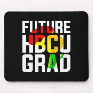 Alfombrilla De Ratón Graduado Hbcu Colegio Afro Chicas Negros Graduado