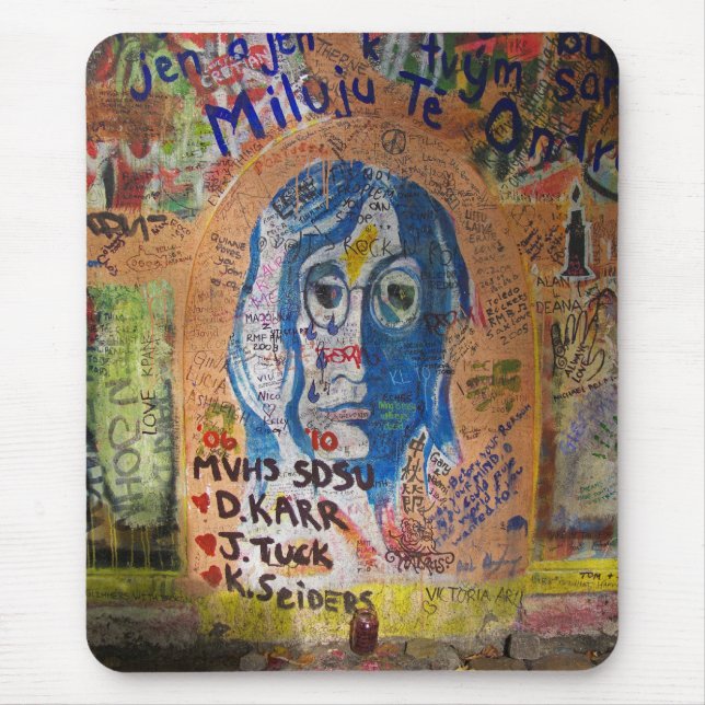 Alfombrilla De Ratón Graffiti - Praga (Frente)