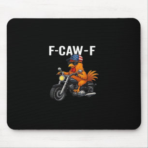 Alfombrilla De Ratón Gráfica Clásica Estética de Pollo F-Caw-F