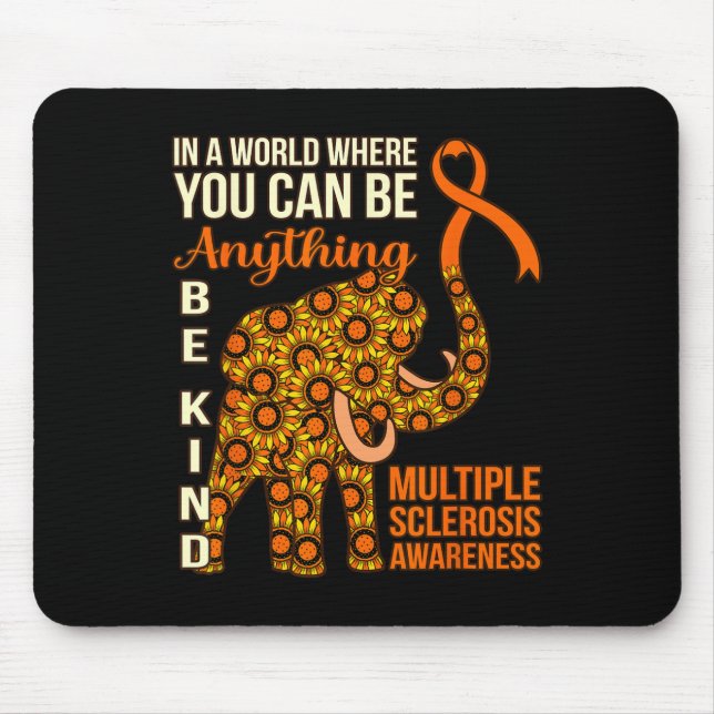 Alfombrilla De Ratón Gráfica de ayuda para la sensibilización sobre la  (Frente)