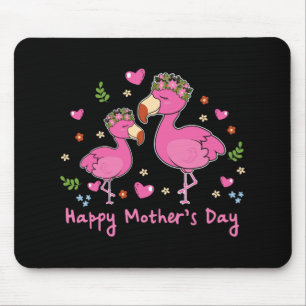 Alfombrilla De Ratón Gráfica de pájaro Flamingo Día de la Madre Feliz d