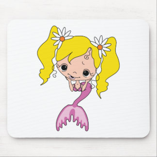 Alfombrilla De Ratón Gráfica de Personalizado de Sirena Cuta