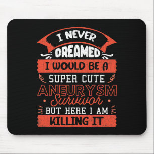 Alfombrilla De Ratón Gráfica de sensibilización sobre la sobreviviente