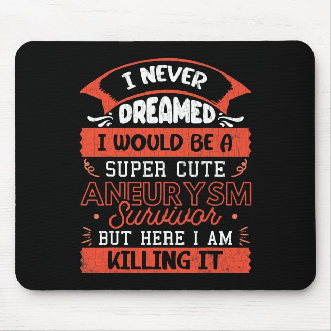 Alfombrilla De Ratón Gráfica de sensibilización sobre la sobreviviente  (Frente)