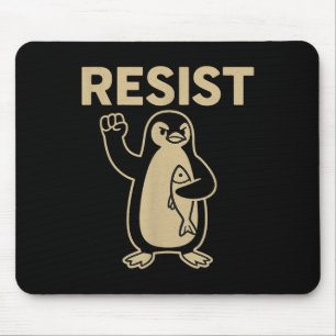 Alfombrilla De Ratón Gráfica Desi de novela divertida resiste activismo