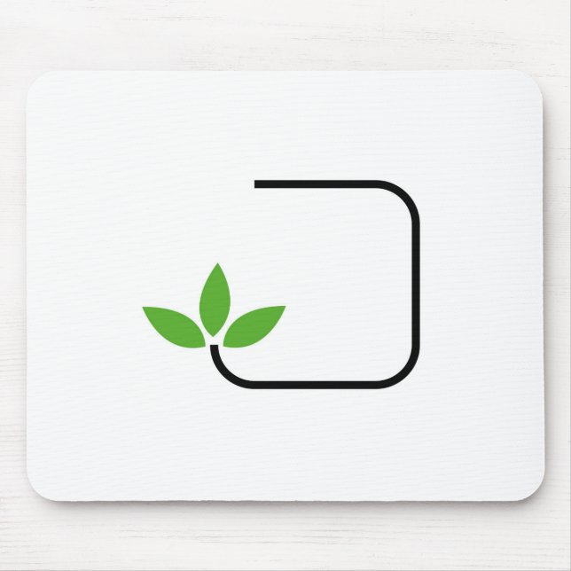 Alfombrilla De Ratón Gráfico amistoso de Eco (Frente)