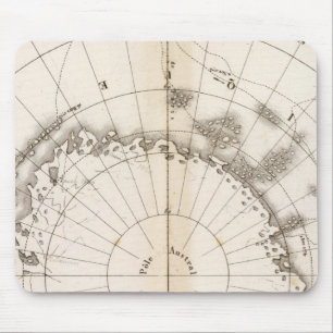 Alfombrilla De Ratón Gráfico de hielo del sur