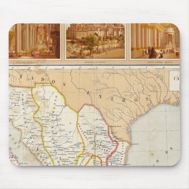 Alfombrilla De Ratón Gráfico religioso de México (Frente)