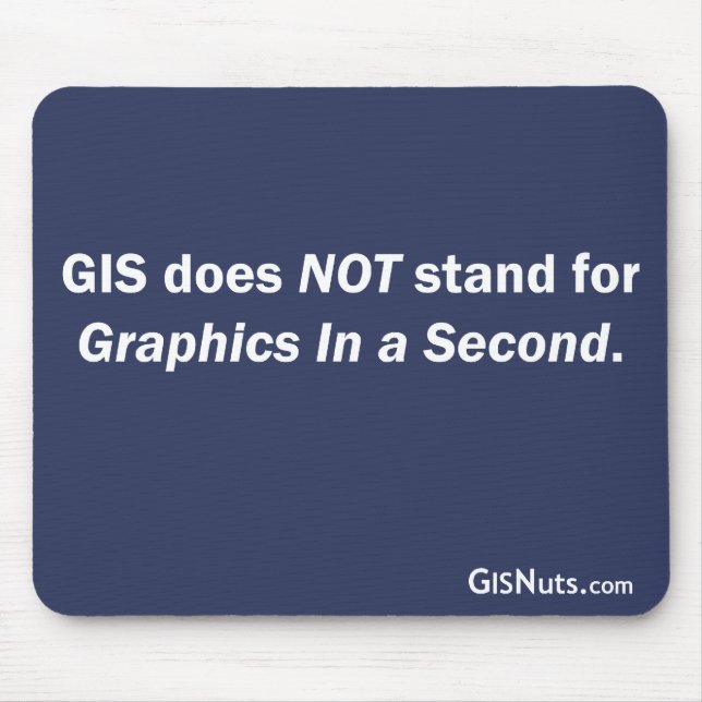 Alfombrilla De Ratón Gráficos en un segundo Mousepad (Frente)