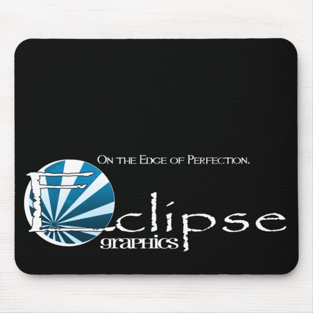Alfombrilla De Ratón Gráficos Mousepad del eclipse (Frente)