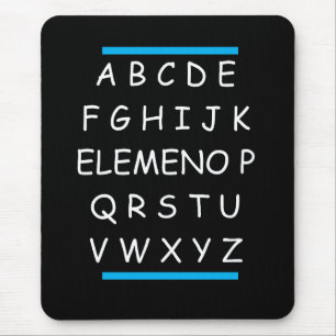 Alfombrilla De Ratón Gramática sarcástica de ABC