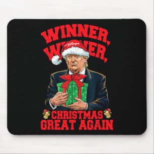 Alfombrilla De Ratón Gran Ag del ganador de Trump con humor