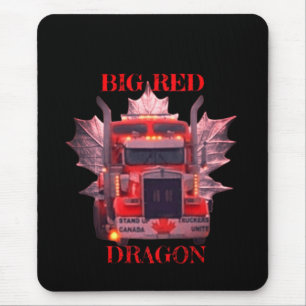ALFOMBRILLA DE RATÓN GRAN DRAGÓN ROJO